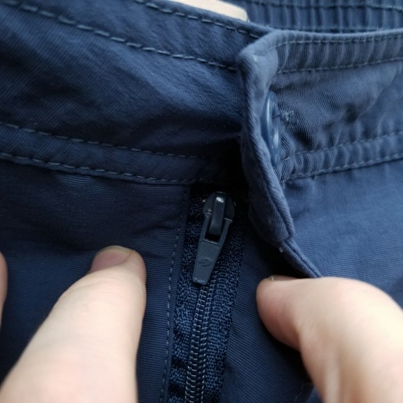 SportIf Men's L Convertible Blue Athletic Activewear Pants 31" 28.25" 12.5" - Picture 5 of 12